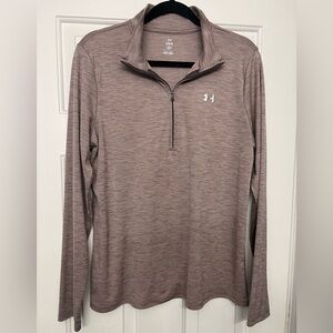 Under Armour Heathered Half-Zip Pullover
